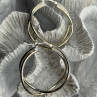 Italy Elegant 925 Sterling Silver Earrings