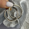 Italy Elegant 925 Sterling Silver Earrings
