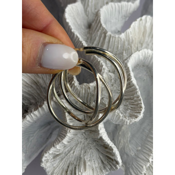 Italy Elegant 925 Sterling Silver Earrings