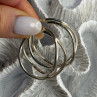 Italy Elegant 925 Sterling Silver Earrings
