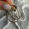 Italy Elegant 925 Sterling Silver Earrings