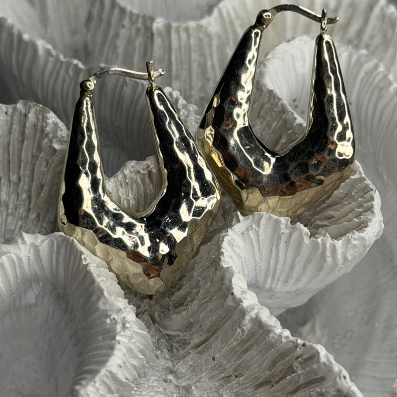 Elegant Italy 925 Sterling Silver Earrings