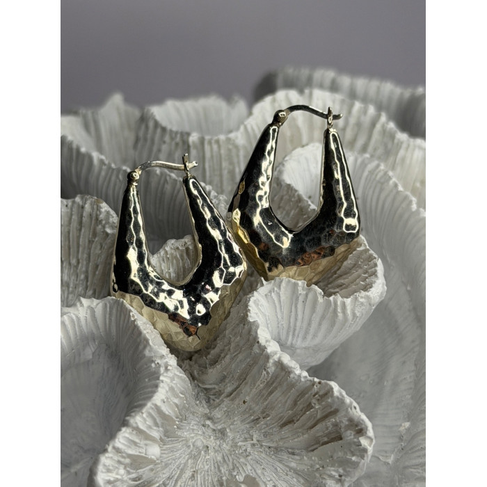 Elegant Italy 925 Sterling Silver Earrings