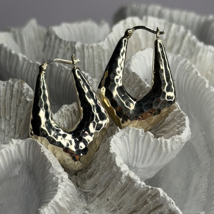 Elegant Italy 925 Sterling Silver Earrings