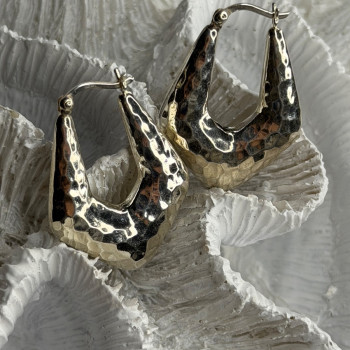 Elegant Italy 925 Sterling Silver Earrings