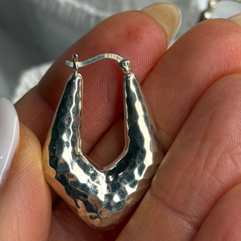 Elegant Italy 925 Sterling Silver Earrings