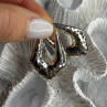 Elegant Italy 925 Sterling Silver Earrings