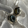 925 Sterling Silver Labradorite Dangle Earrings