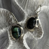 925 Sterling Silver Labradorite Dangle Earrings