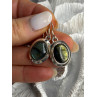 925 Sterling Silver Labradorite Dangle Earrings