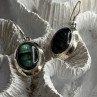 925 Sterling Silver Labradorite Dangle Earrings