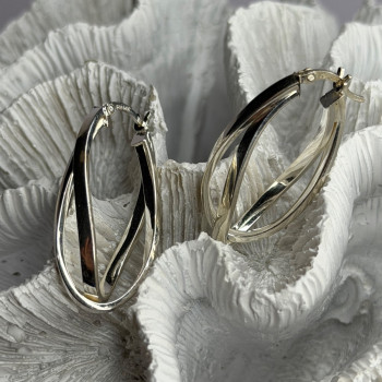 JCM Unique 925 Sterling Silver Earrings