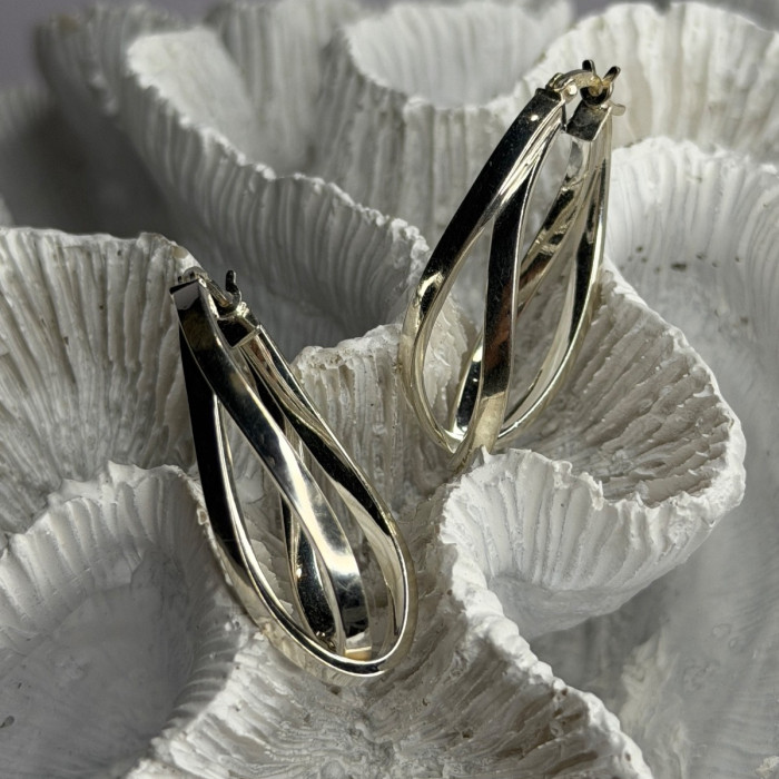 JCM Unique 925 Sterling Silver Earrings