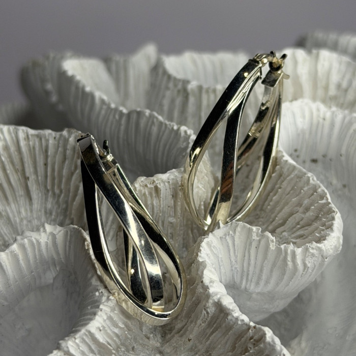 JCM Unique 925 Sterling Silver Earrings