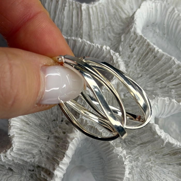 JCM Unique 925 Sterling Silver Earrings