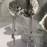 Italy 925 Sterling Silver Dangle Earrings