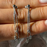 Italy 925 Sterling Silver Dangle Earrings