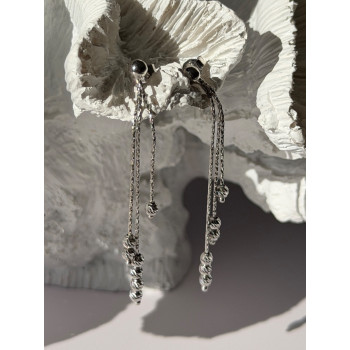 Italy 925 Sterling Silver Dangle Earrings
