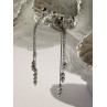 Italy 925 Sterling Silver Dangle Earrings