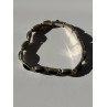 Vintage 950 Sterling Silver Black Onyx Bracelet