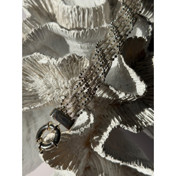 Elegant Italy 925 Sterling Silver Bracelet Size 8