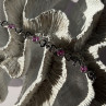 925 Sterling Silver Pink & White Spinel Heart Bracelet