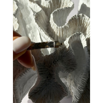 Italy 925 Sterling Silver Gold Plated Amethyst Bracelet