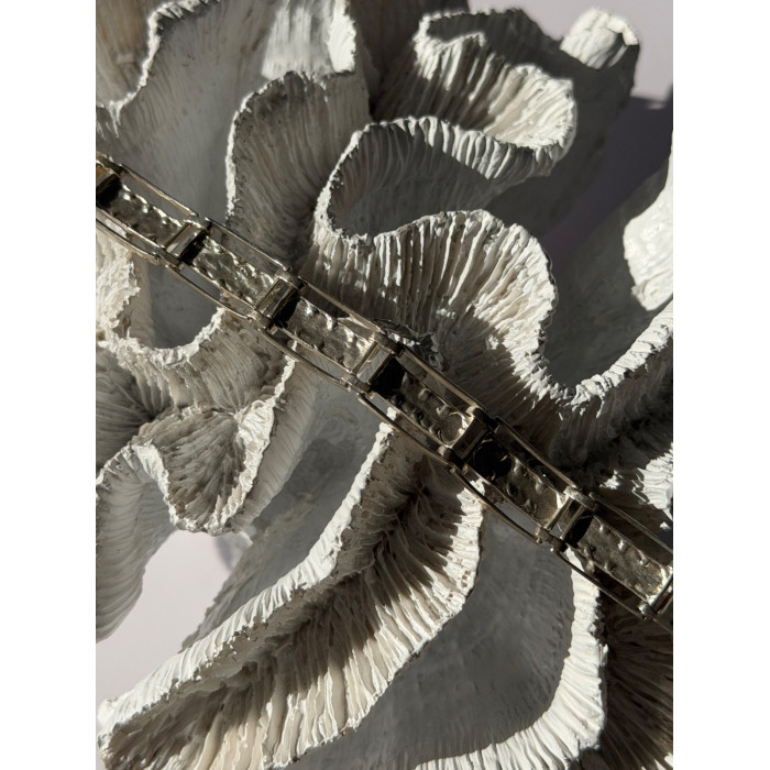 Vintage 925 Sterling Silver Marcasite Bracelet