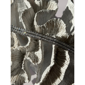 Shiny 925 Sterling Silver Cz Bracelet