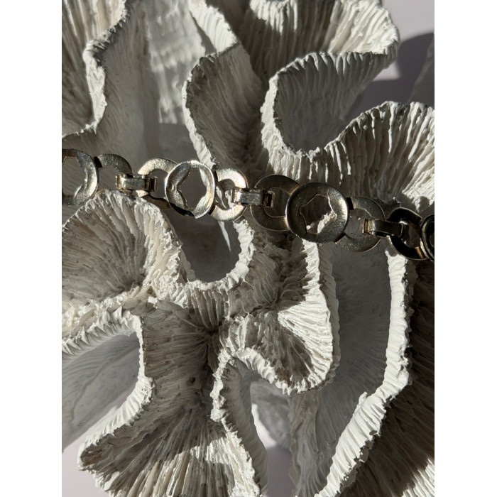 Vintage 925 Sterling Silver Onyx & Marcasite Bracelet