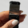 Emporio Armani Leather & 925 Sterling Silver Bracelet