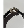 King Baby Skeleton Leather & 925 Sterling Silver Bracelet