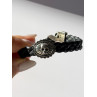 King Baby Skeleton Leather & 925 Sterling Silver Bracelet