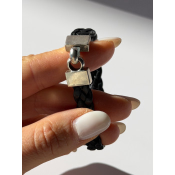 King Baby Skeleton Leather & 925 Sterling Silver Bracelet