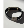 Vintage David Yurman Leather & 925 Sterling Silver Bracelet