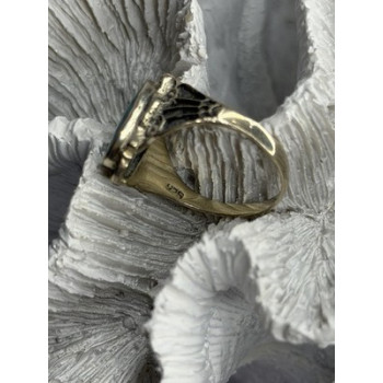 Vintage 925 Sterling Silver Turquoise Ring Size 9