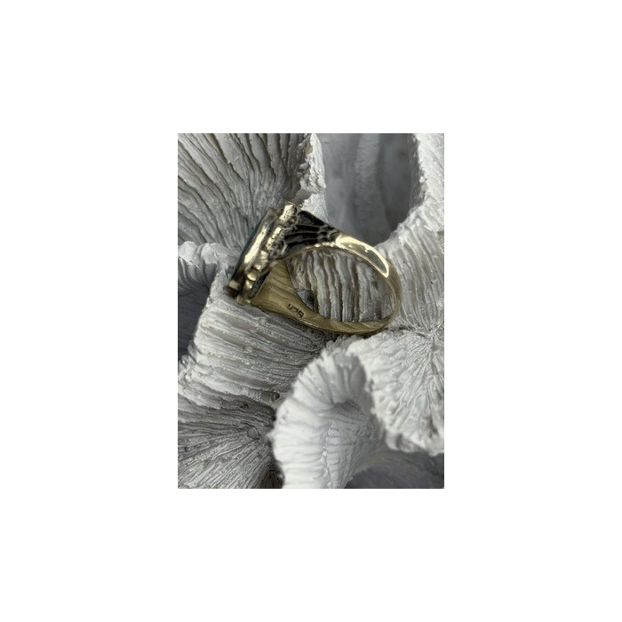 Vintage 925 Sterling Silver Turquoise Ring Size 9