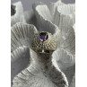 Elegant Design 925 Sterling Silver Amethyst Ring Size 6