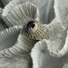Elegant Design 925 Sterling Silver Amethyst Ring Size 6