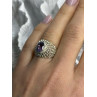Elegant Design 925 Sterling Silver Amethyst Ring Size 6