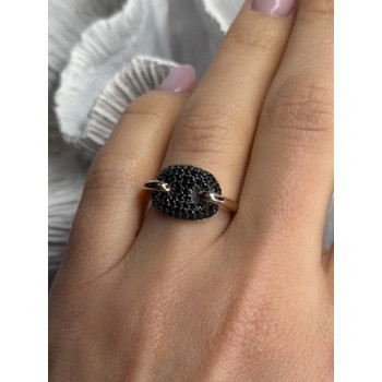 925 Sterling Silver White & Green Cz Band Ring Size 6