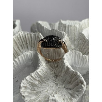 925 Sterling Silver White & Green Cz Band Ring Size 6