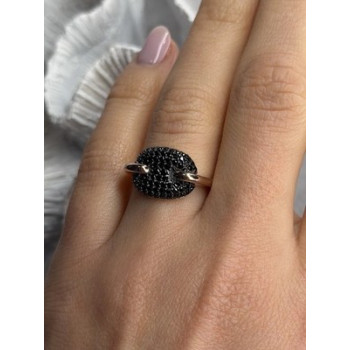 925 Sterling Silver White & Green Cz Band Ring Size 6