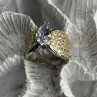 925 Sterling Silver Cz Ring Size 6