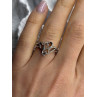 JWBR 925 Sterling Silver 0.07 ct Diamond Heart Ring Size 7