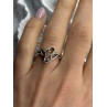 JWBR 925 Sterling Silver 0.07 ct Diamond Heart Ring Size 7