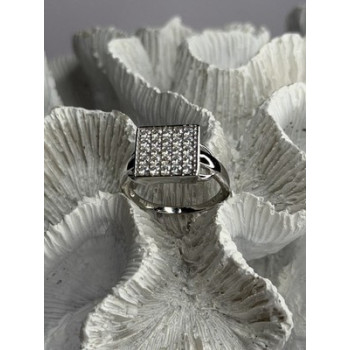 BBJ 925 Sterling Silver Cz Ring Size 10