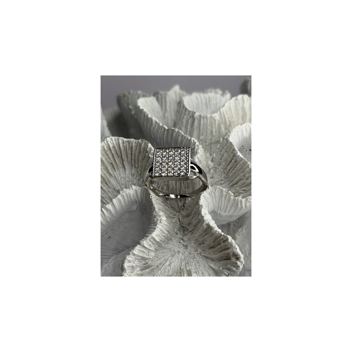 BBJ 925 Sterling Silver Cz Ring Size 10