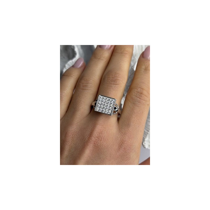 BBJ 925 Sterling Silver Cz Ring Size 10