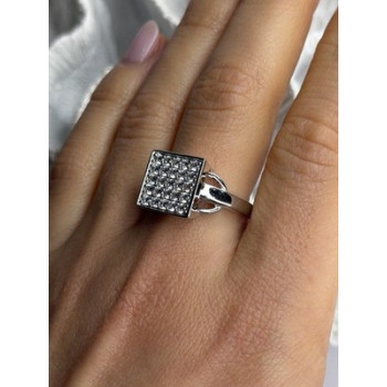 BBJ 925 Sterling Silver Cz Ring Size 10